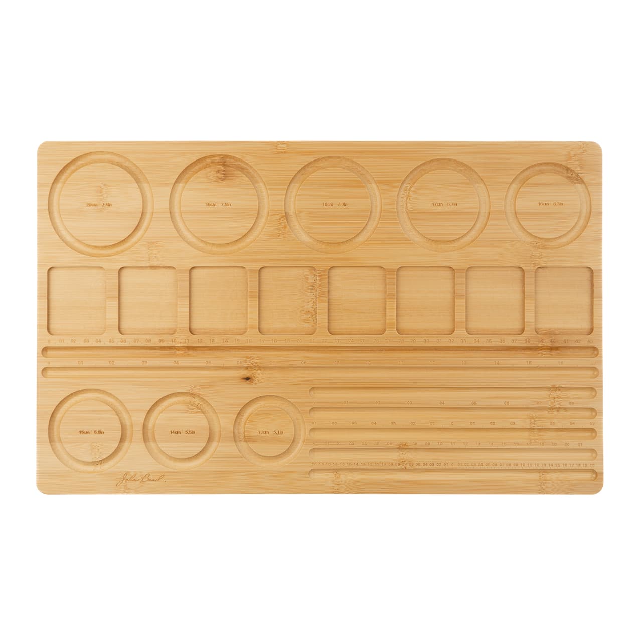 John Bead 11" x 17" Wood Bead Board Jewelry Design Center